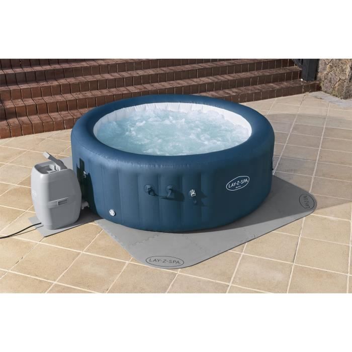 BESTWAY - Alfombrilla para spas Lay-Z-Spa® cuadrados o redondos, 196 x 196 cm