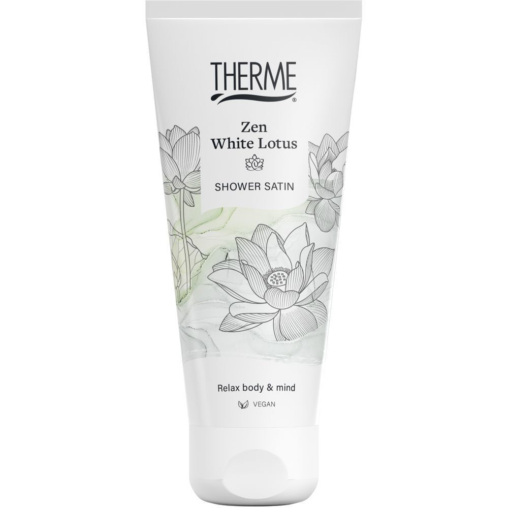 THERME Duschgel Zen White Lotus Shower Satin - 200 ml
