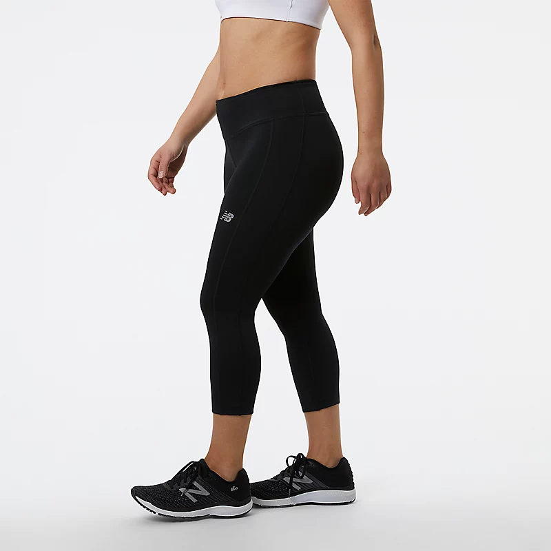 Damskie Capri Accelerate - CZARNE