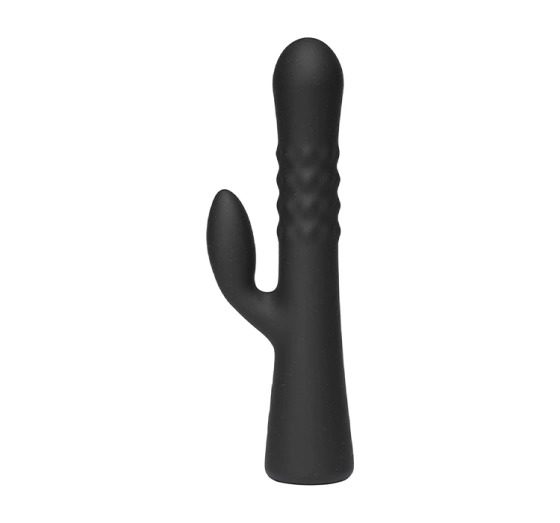 Inty Toys Wave wibrator z masażerem łechtaczki Czarny