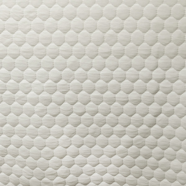 Poszewka 40x40 Carmen 03 kremowa pikowana origami Matex