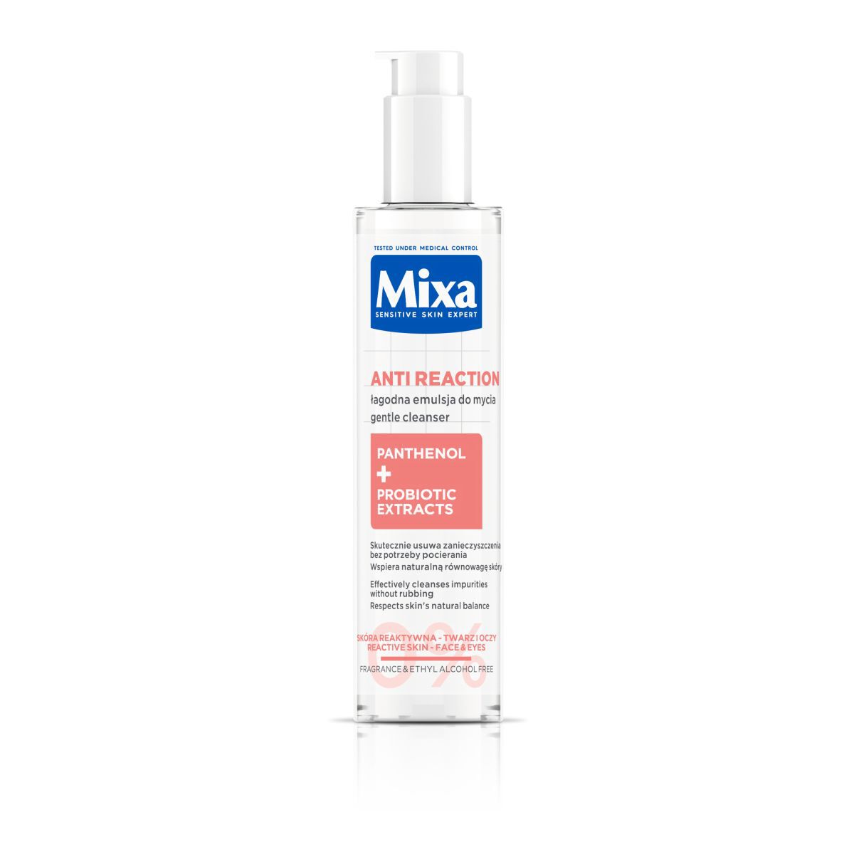 Mixa Anti Reaktion