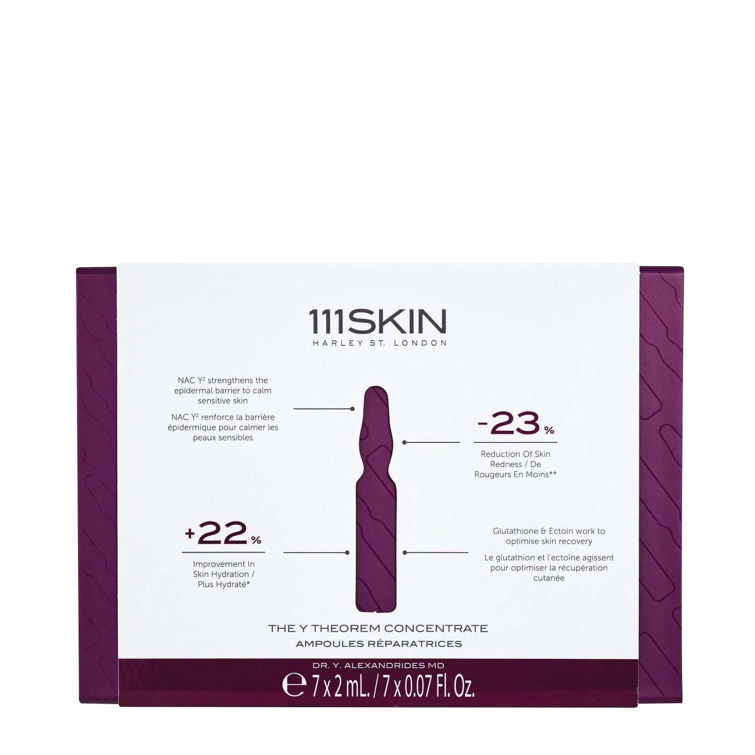 111Skin ampulni serum The Y Theorem koncentrat - 14 ml