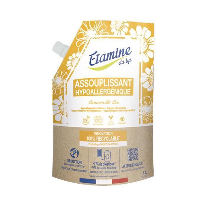 Étamine du Lys Assouplissant Hypoallergénique Camomille Bio Doypack 1L