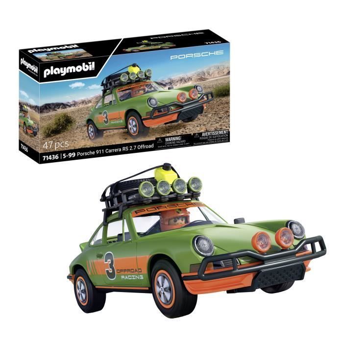 PLAYMOBIL 71436 Porsche 911 Carrera RS 2.7 Offroad Edition, Auto classiche, Adulti, Auto da collezione