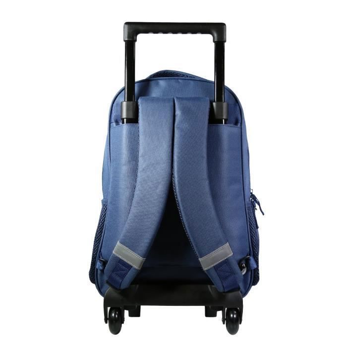BAGTROTTER Offshore Blue Rolling Backpack