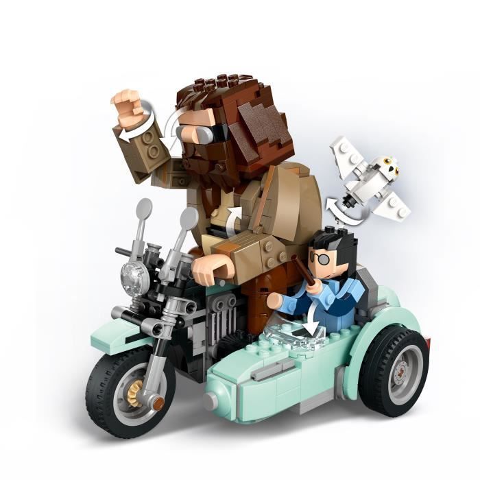 LEGO Harry Potter 76443 Hagrid and Harry's Motorcycle Ride - Building Set for Ages 9+