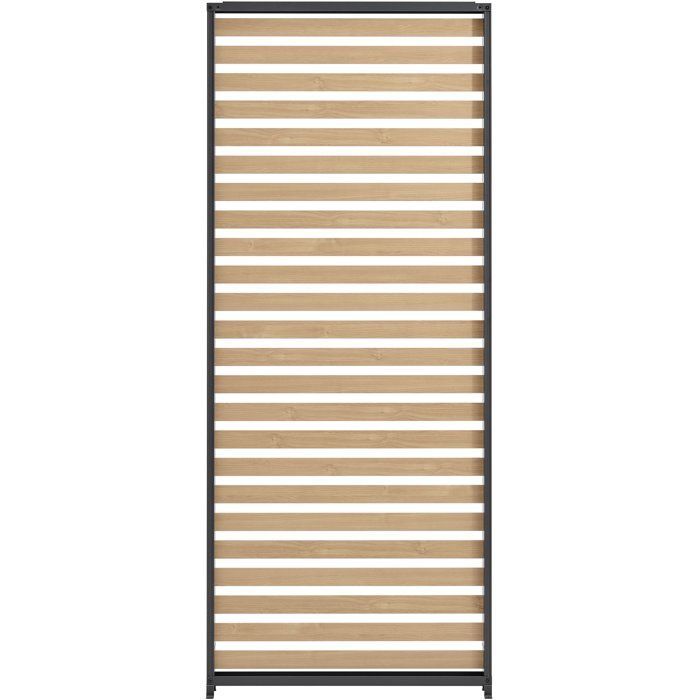 Lamas de aluminio para pérgolas - GAYA - Compatibles con PERGOLAGAYA - Gris y natural - 229 x 93 cm