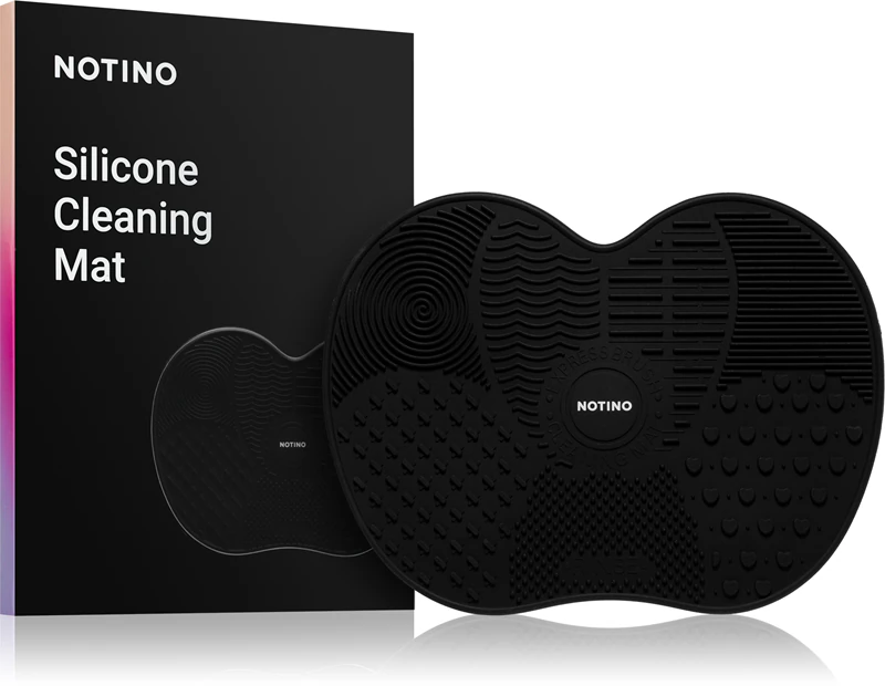 Tapete de silicone para limpeza de pincéis de maquiagem Notino.