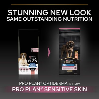 PURINA PRO PLAN Salmón grande robusto para adultos con piel sensible