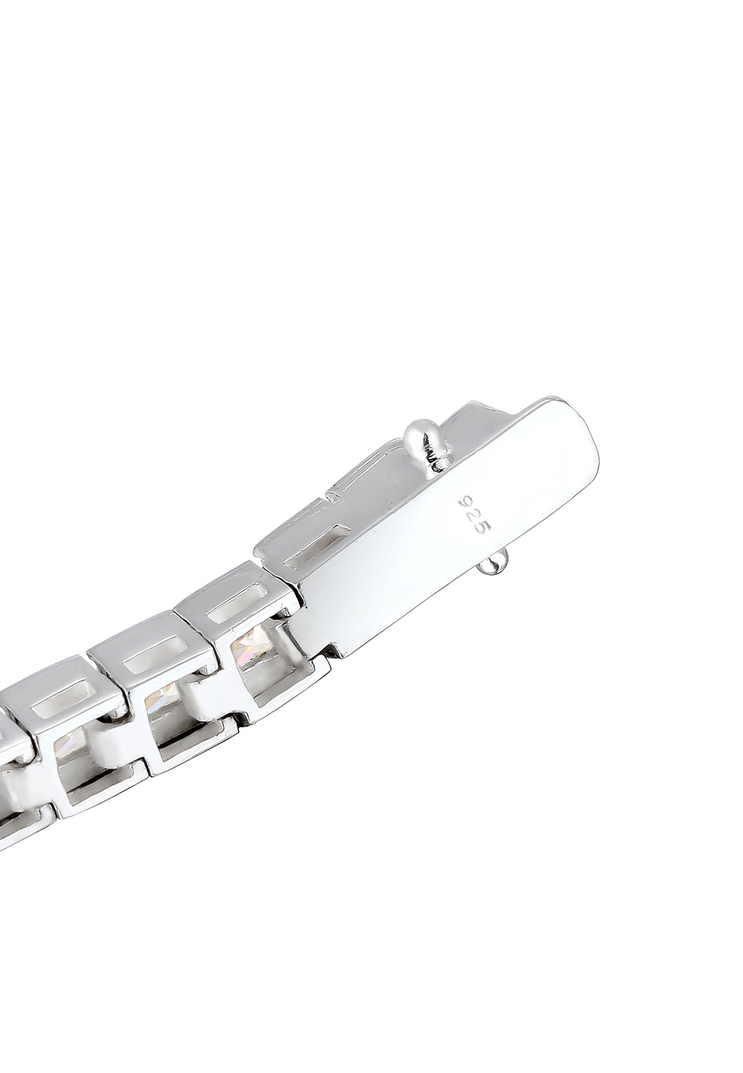 Elli PREMIUM Classique Zircone Bracelet Femme (925/1000) Argent