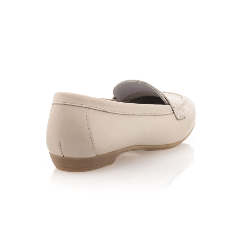 Beige Damen-Loafer/Bootsschuhe
