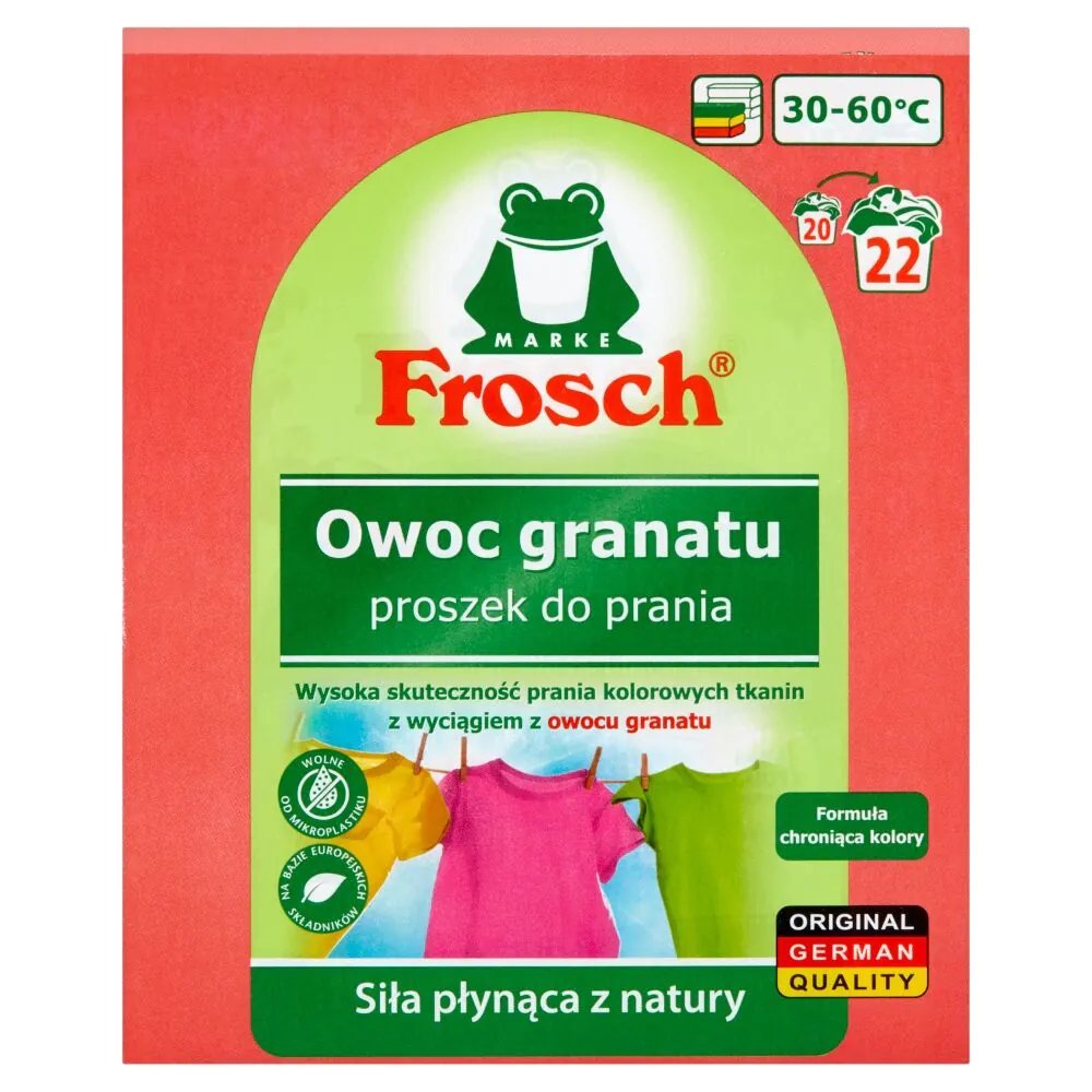 Frosch Owoc Granatu Proszek do Prania 1,45 Kg