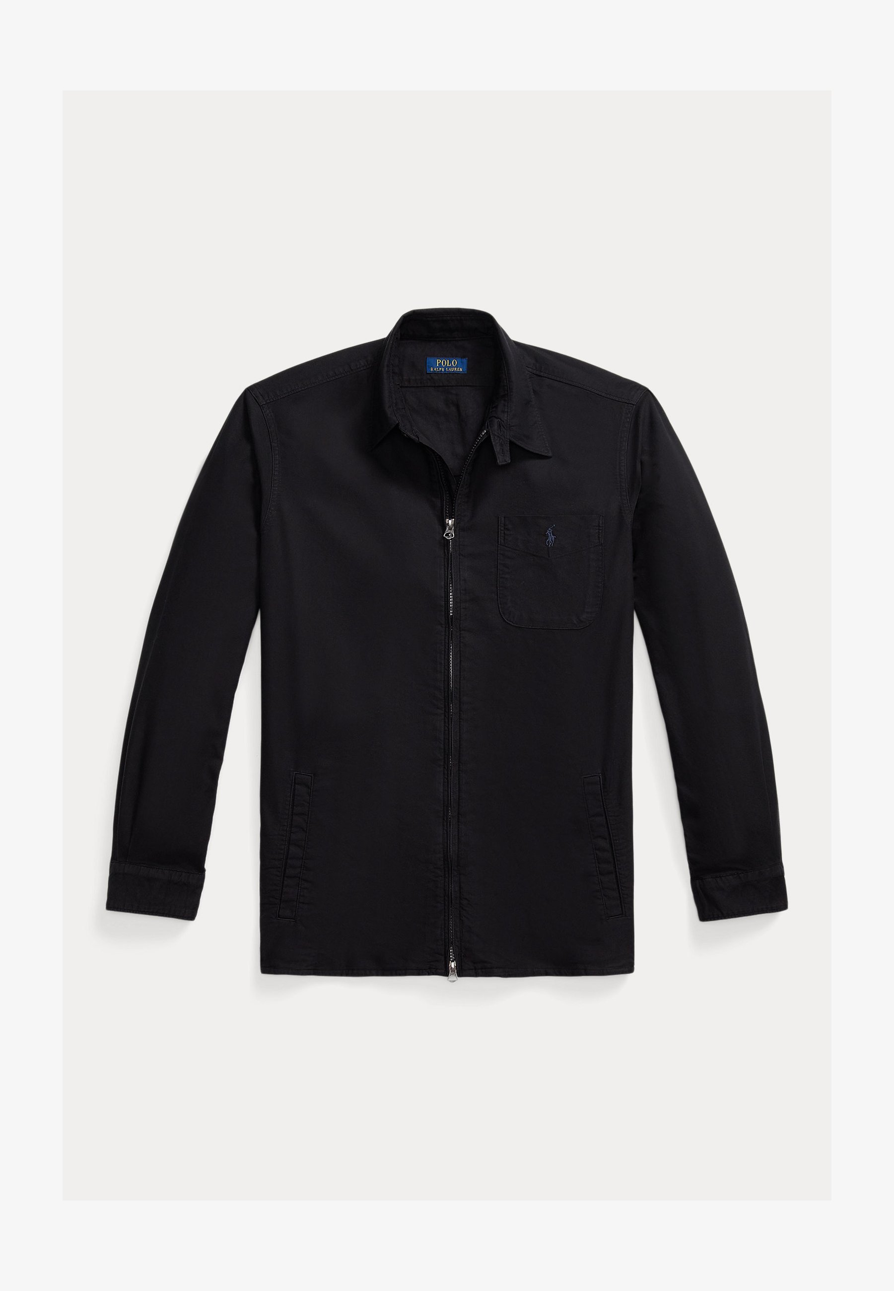 Camicia Oxford tinta in capo Polo Ralph Lauren - Giacca leggera - nera