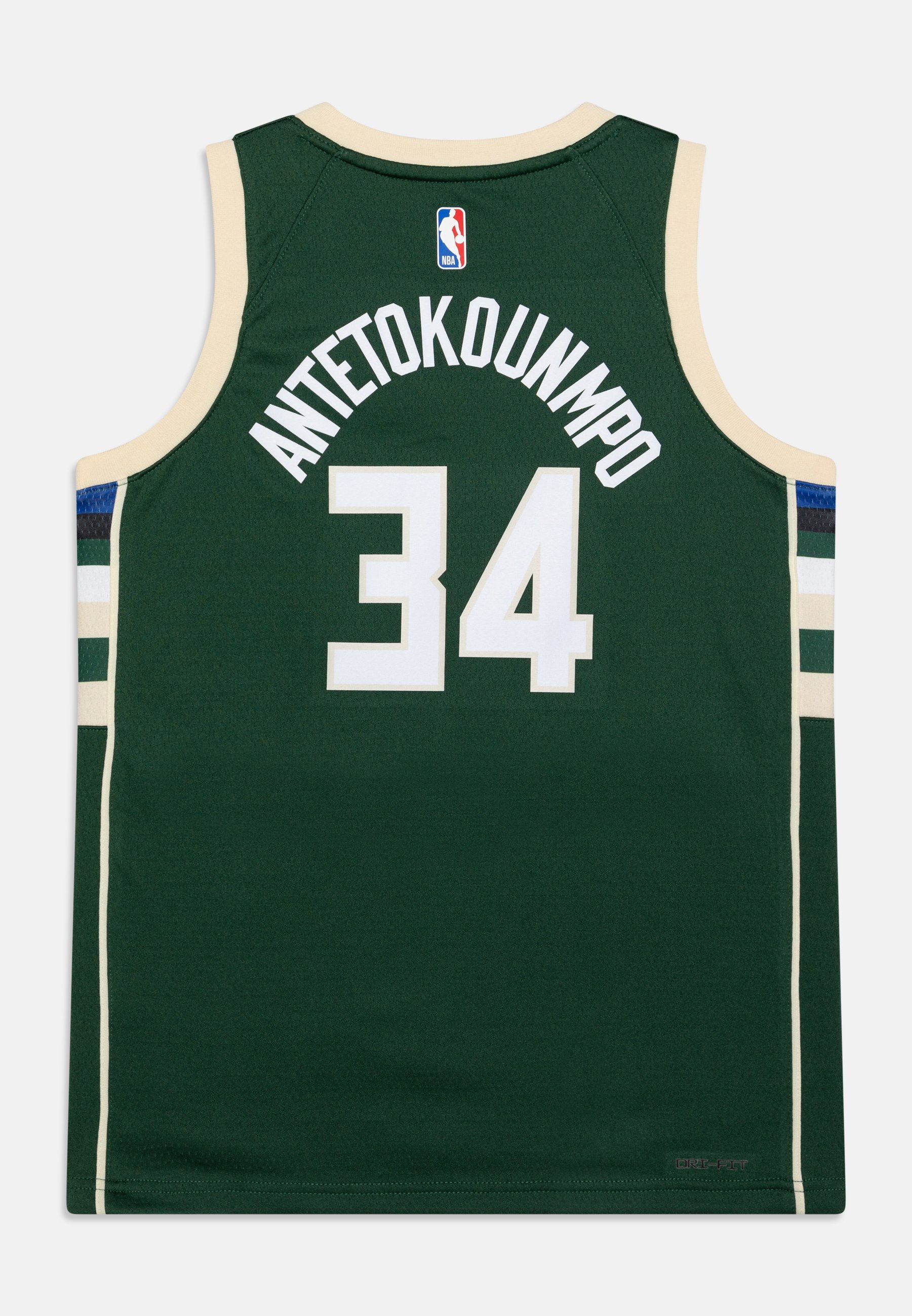 Nike Performance NBA MILWAUKEE BUCKS ANTETOKOUNMPO GIANNIS BOYS ICON SWINGMAN UNISEX - Klubové oblečenie - zelená