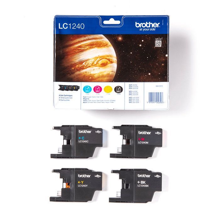 Brother LC1240 Ink Cartridges Multipack Color