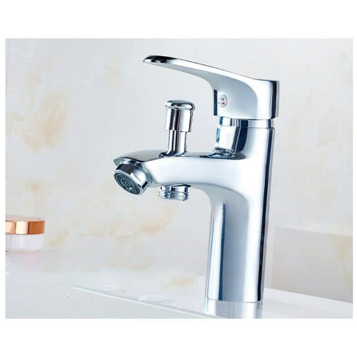 Bath-Shower Mixer Tap - Fast Fill, Co-Stop Stop - Chrome - BATHROOM FAUCETS