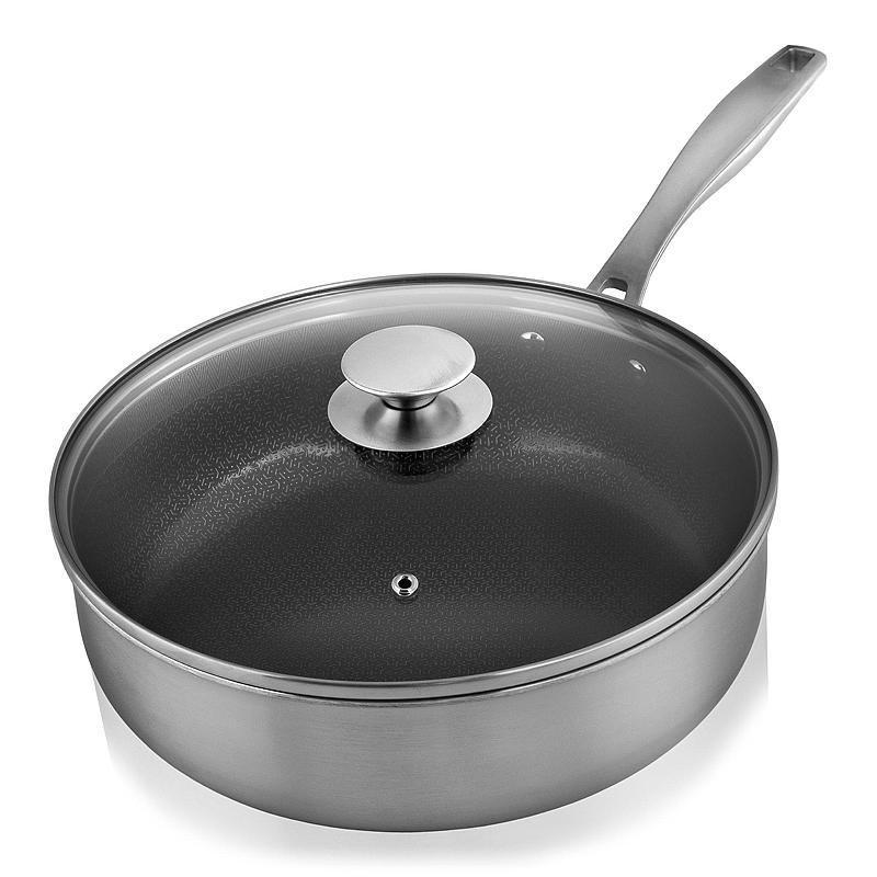 Cuisine Chef stekpanna ø 26 cm med lock Onyx keramik Cuisine