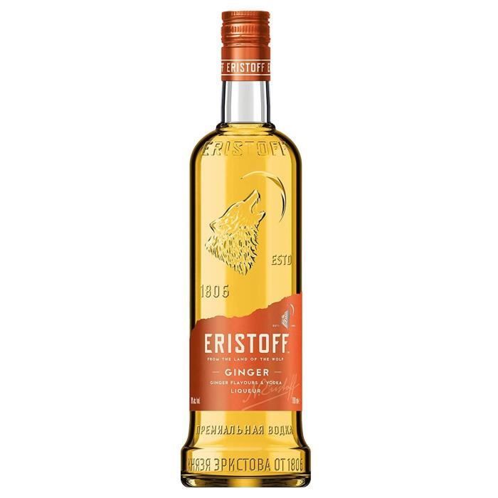 Vodka Eristoff al gusto di zenzero rosso - 70 cl - 18%