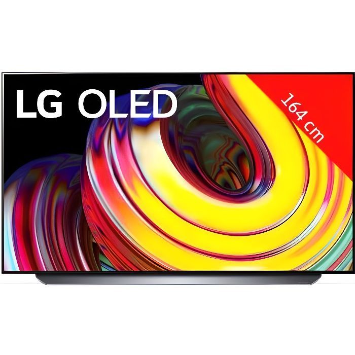 TV LG OLED 4K 164 cm OLED65CS6LA - Smart TV - Audio Dolby Atmos - HDMI 2.1 - USB - Display centrale - Multiview