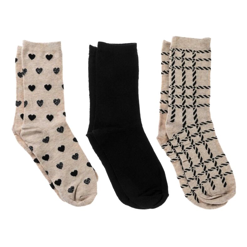 Chaussettes et collants Femme Beige