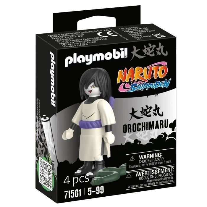 Figura PLAYMOBIL 71561 Orochimaru, Naruto Shippuden, para maiores de 5 anos - Reformada - Excelente estado