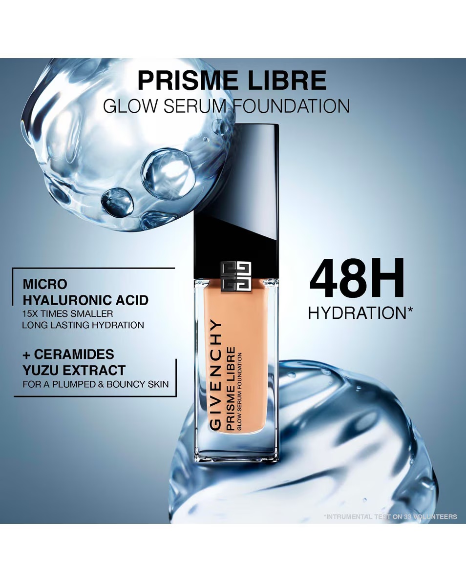 GIVENCHY COSMETICS PRISME LIBRE PRISME LIBRE GLOW SERUM FOUNDATION 0N