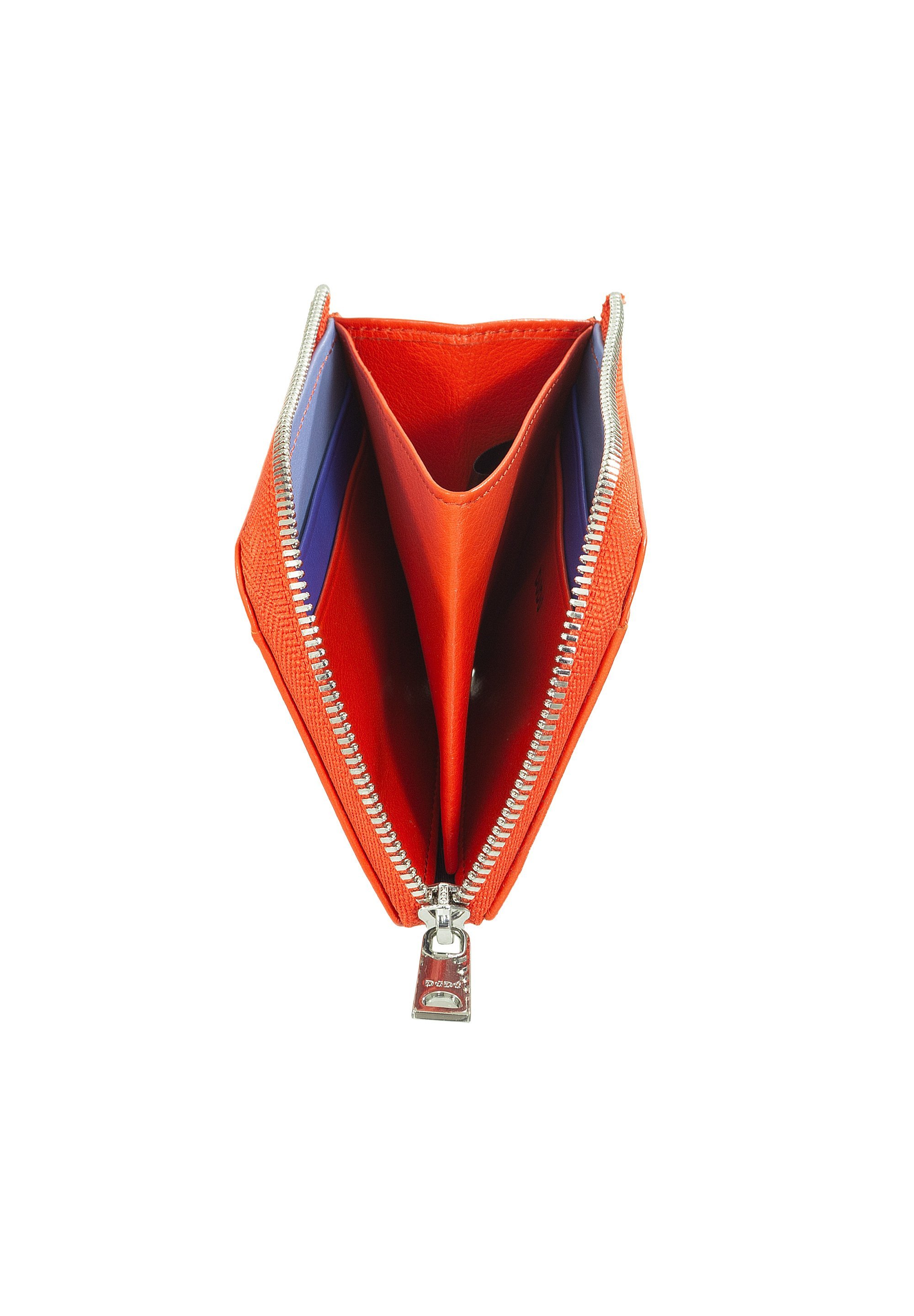 DUDU RFID DESIGN COMPATTO TASCABILE - Portfel - arancio