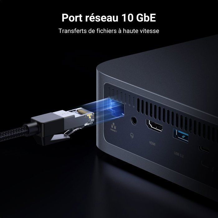 Server NAS - UGREEN - DXP480T Plus - 4 alloggiamenti - 8 GB
