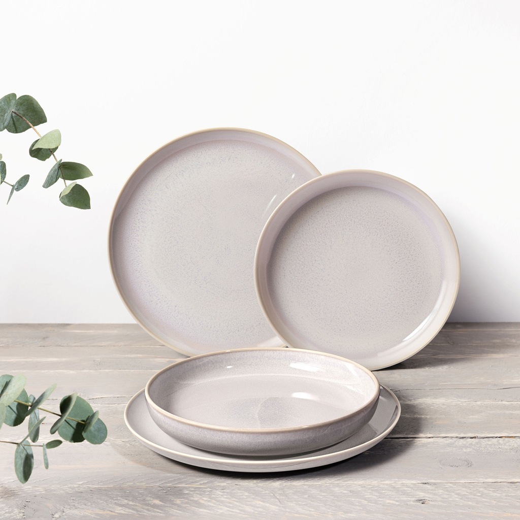 Villeroy & Boch galda piederumu komplekts, 4 daļas. Izgatavots no kokvilnas – 1 daļa.