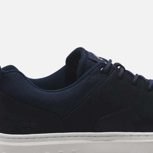 Oxford in Pelle Maple Grove da Uomo in blu                marino