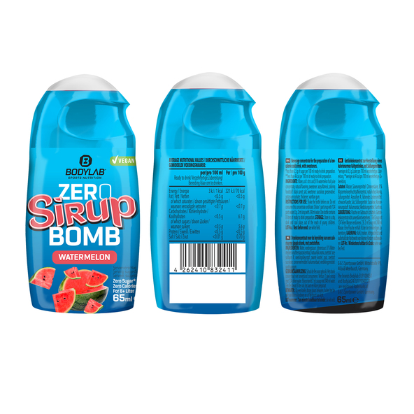 Zero Sirup Bomb, 5-delige mix