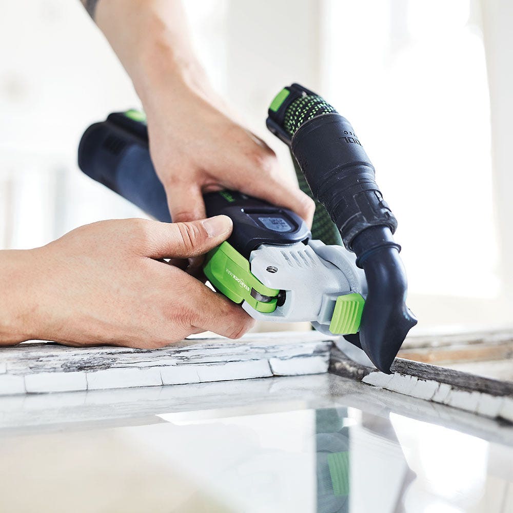FESTOOL 18V Brushless OSC VECTURO Starlock Oszillator-Set mit Systainer 577130