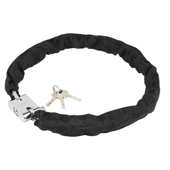 1m Anti-Theft Chain + Padlock for Motorcycle / Scooter