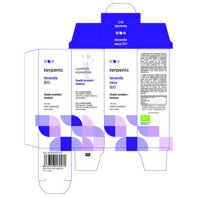 Terpeeninen laventeli-veran eteerinen öljy 10 ml 10 ml