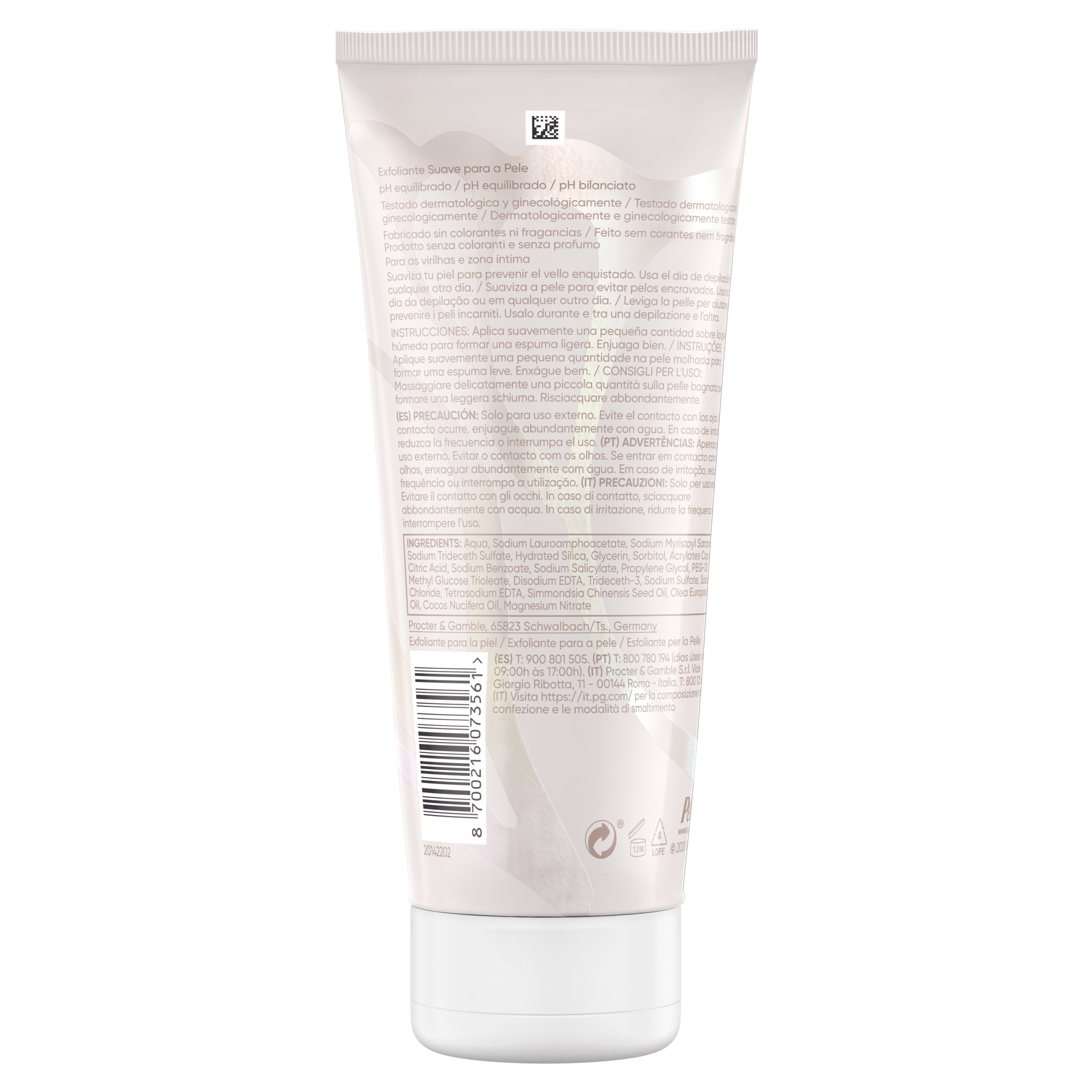 Venus Satin Care nježni piling za kožu Piling za tijelo