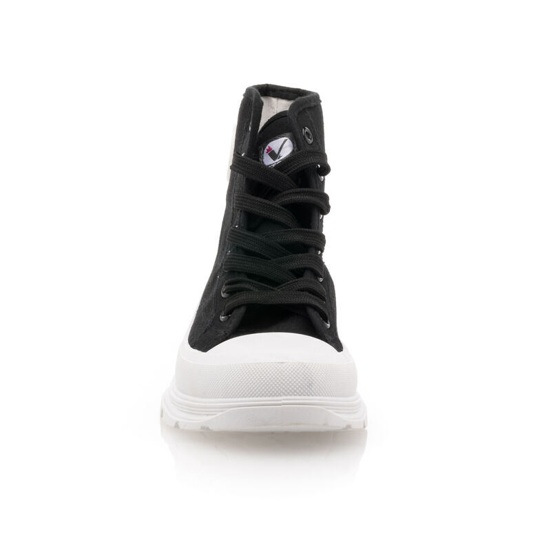 Zapatillas deportivas para mujer en color negro.