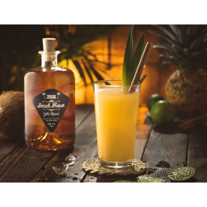 Ron especiado Beach House Spice Gold - Ron especiado - Mauricio - 40% vol. - 70 cl