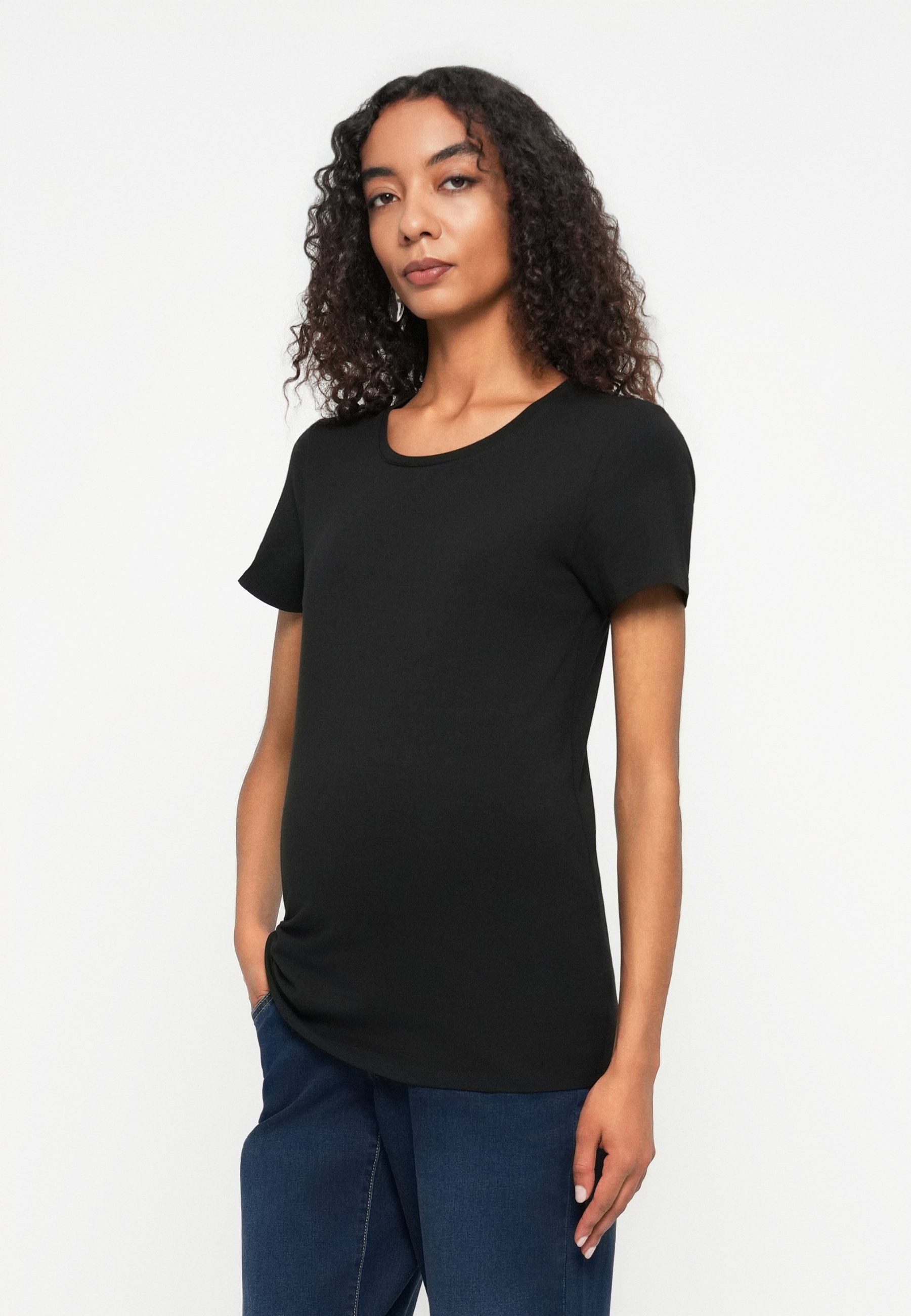 Vero Moda Maternity VMMZIA BUMPBAND - Mom Jeans - donkerblauwe denim