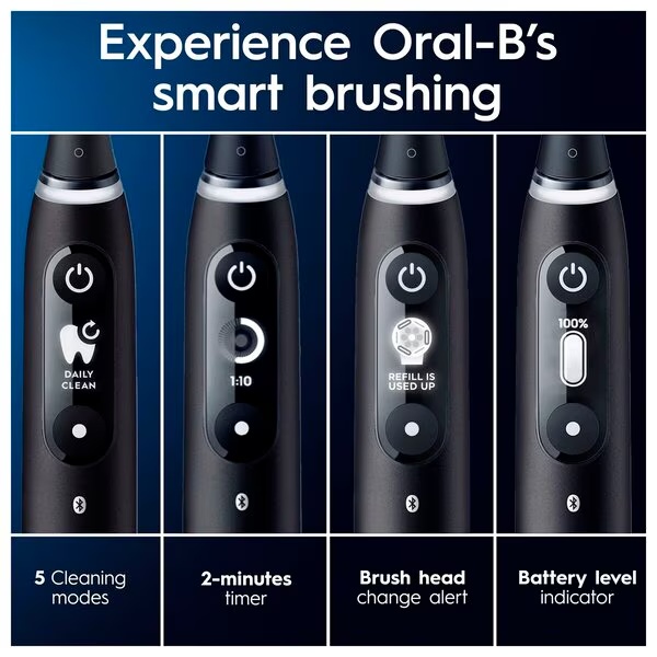 Oral-B iO6 Smile електрична четкица за зубе<br>црна