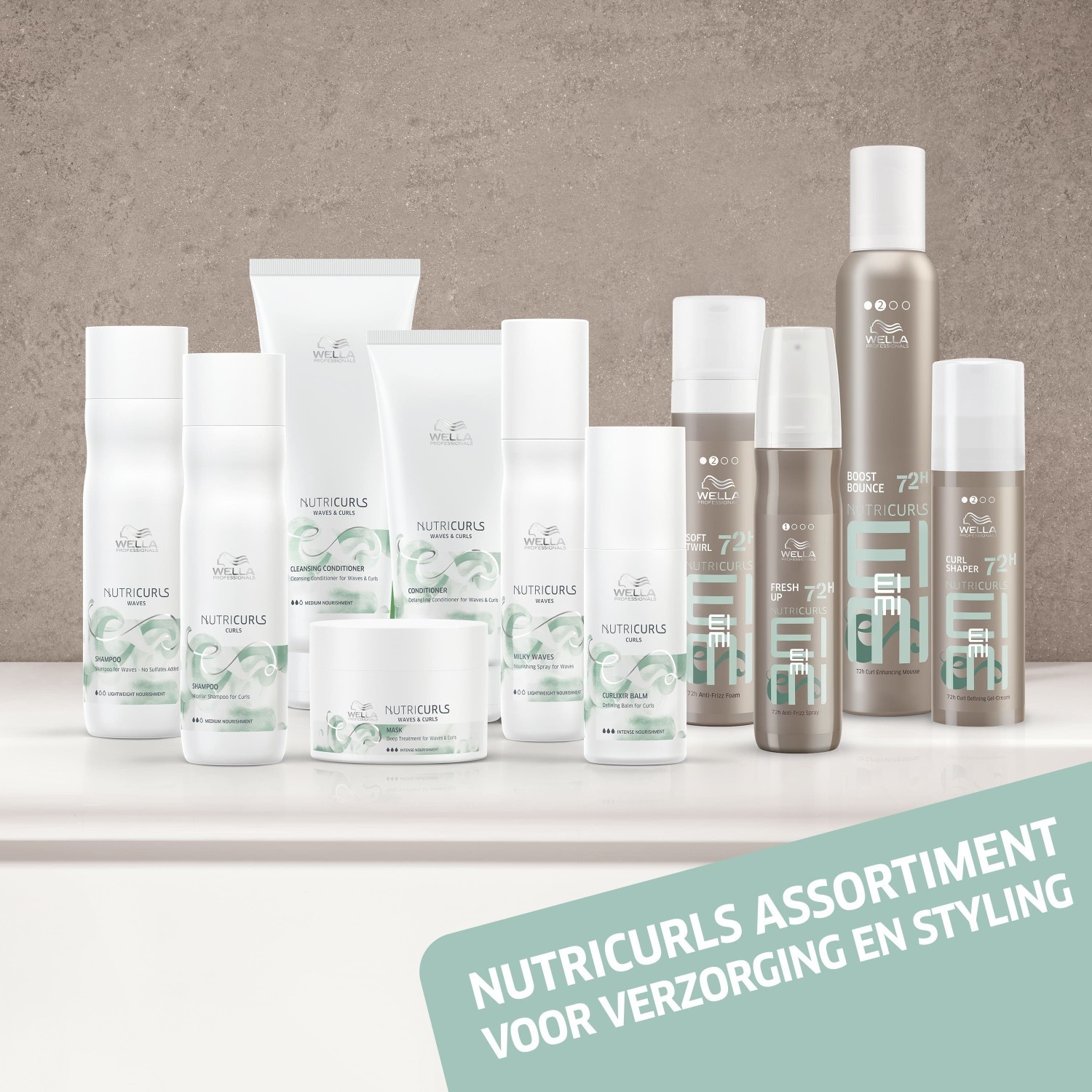 Wella Professionals Haarcreme EIMI Nutricurls garbanų formavimo priemonė, 150 ml