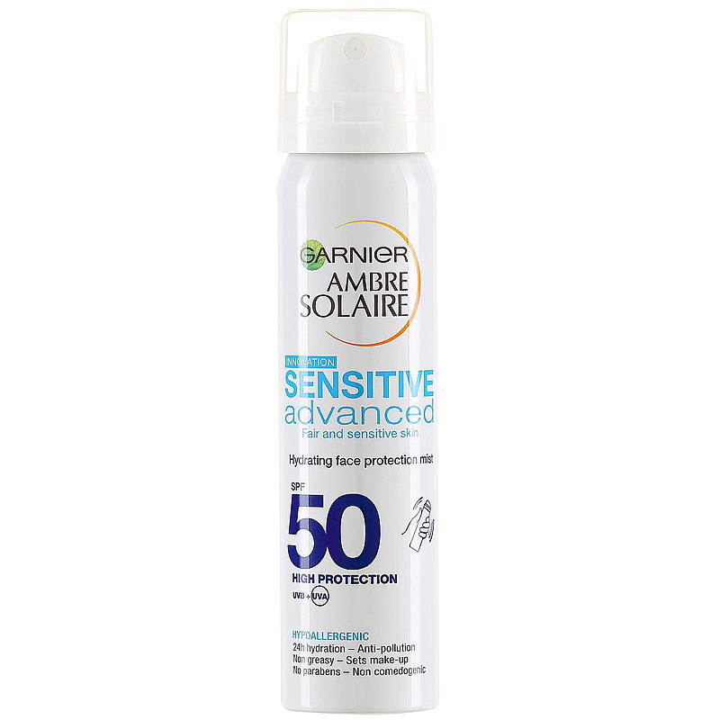 Garnier Ambre Solaire Gevoelige Geavanceerde Spray 75 ml, SPF50