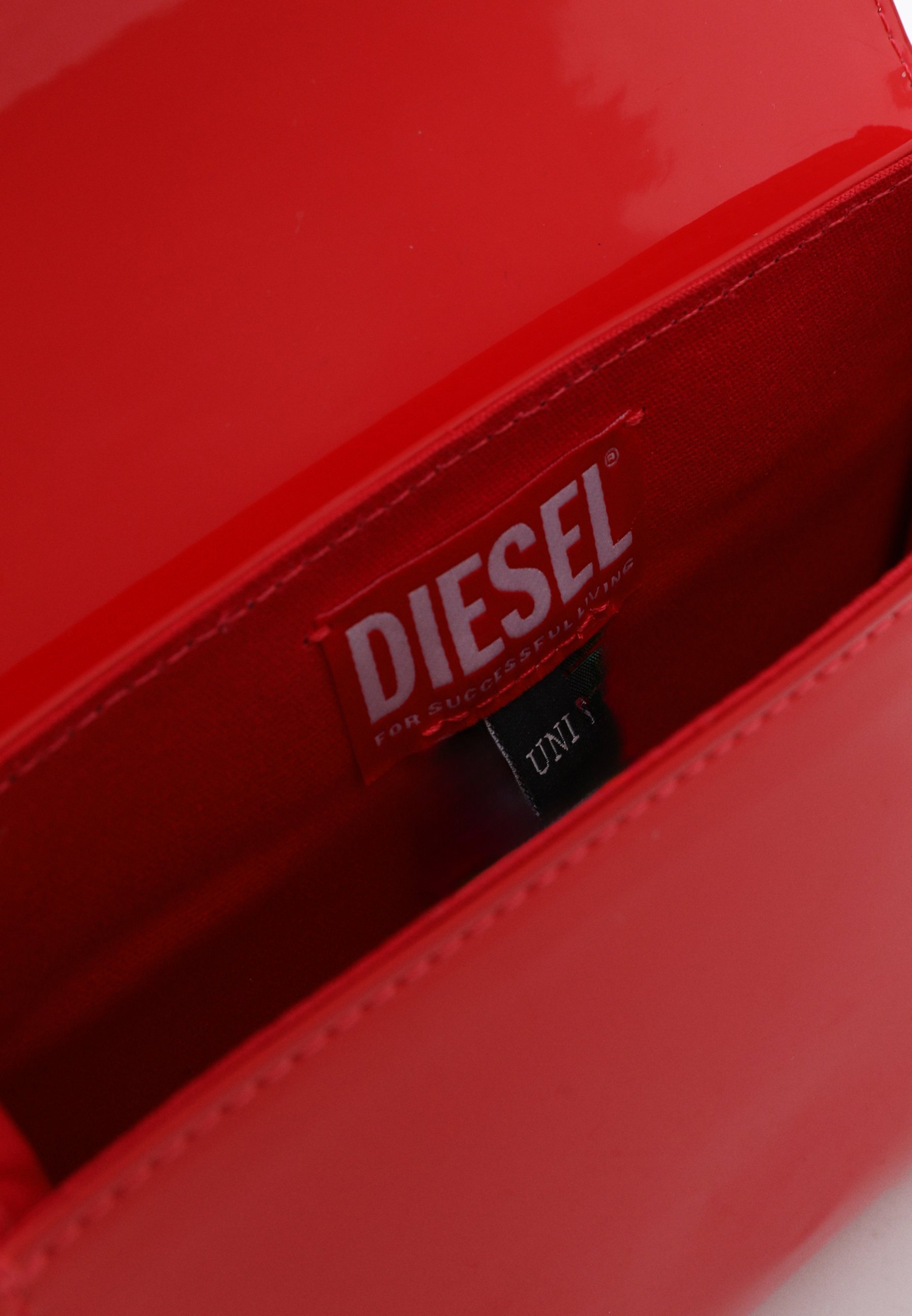 Diesel WROSE UNISEX - Umhängetasche - rot