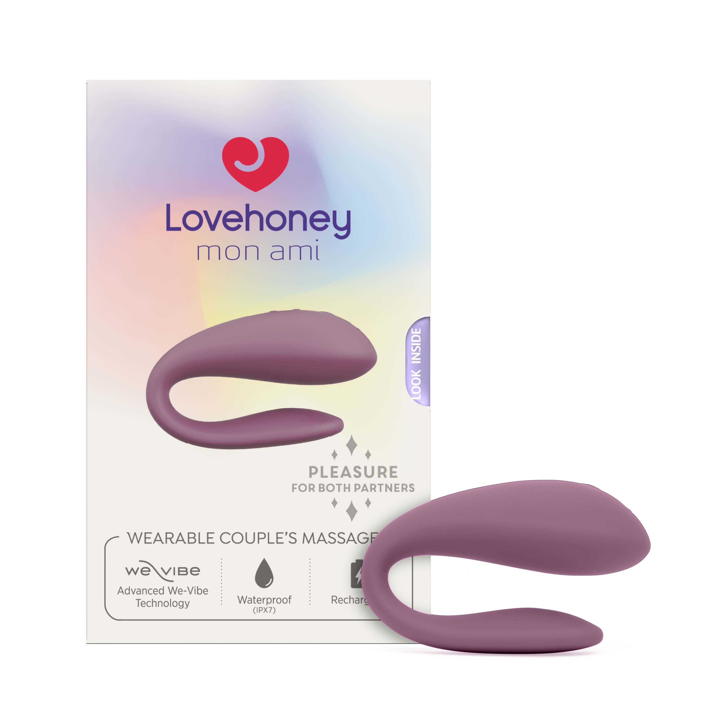 Masažer v obliki črke C za pare Vibratorji