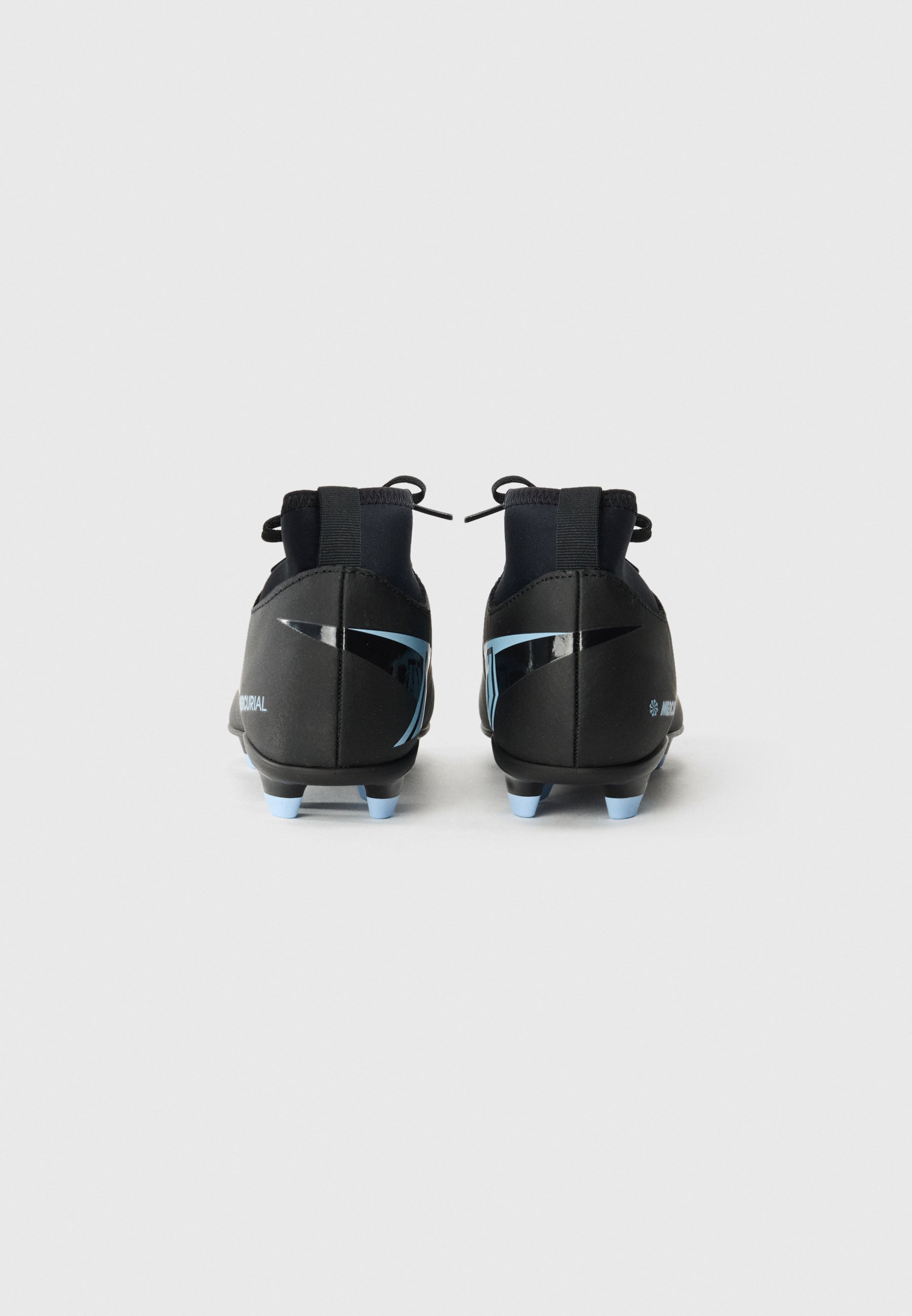 Nike Performance 10 CLUB UNISEX - Voetbalschoenen voor stevige ondergrond - zwart/ijsblauw