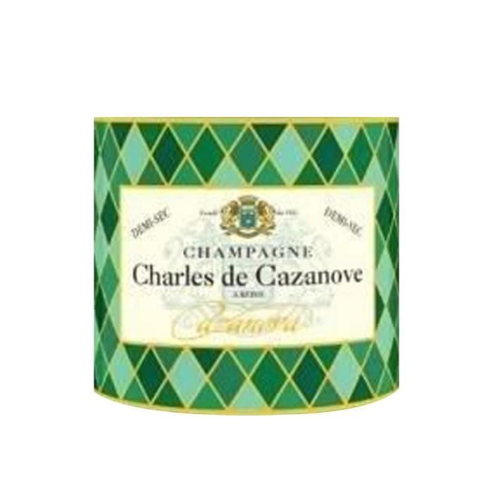 GH MARTEL De Cazanove Arlequin Champagne Demi sec - Blanc - 75 cl x 6
