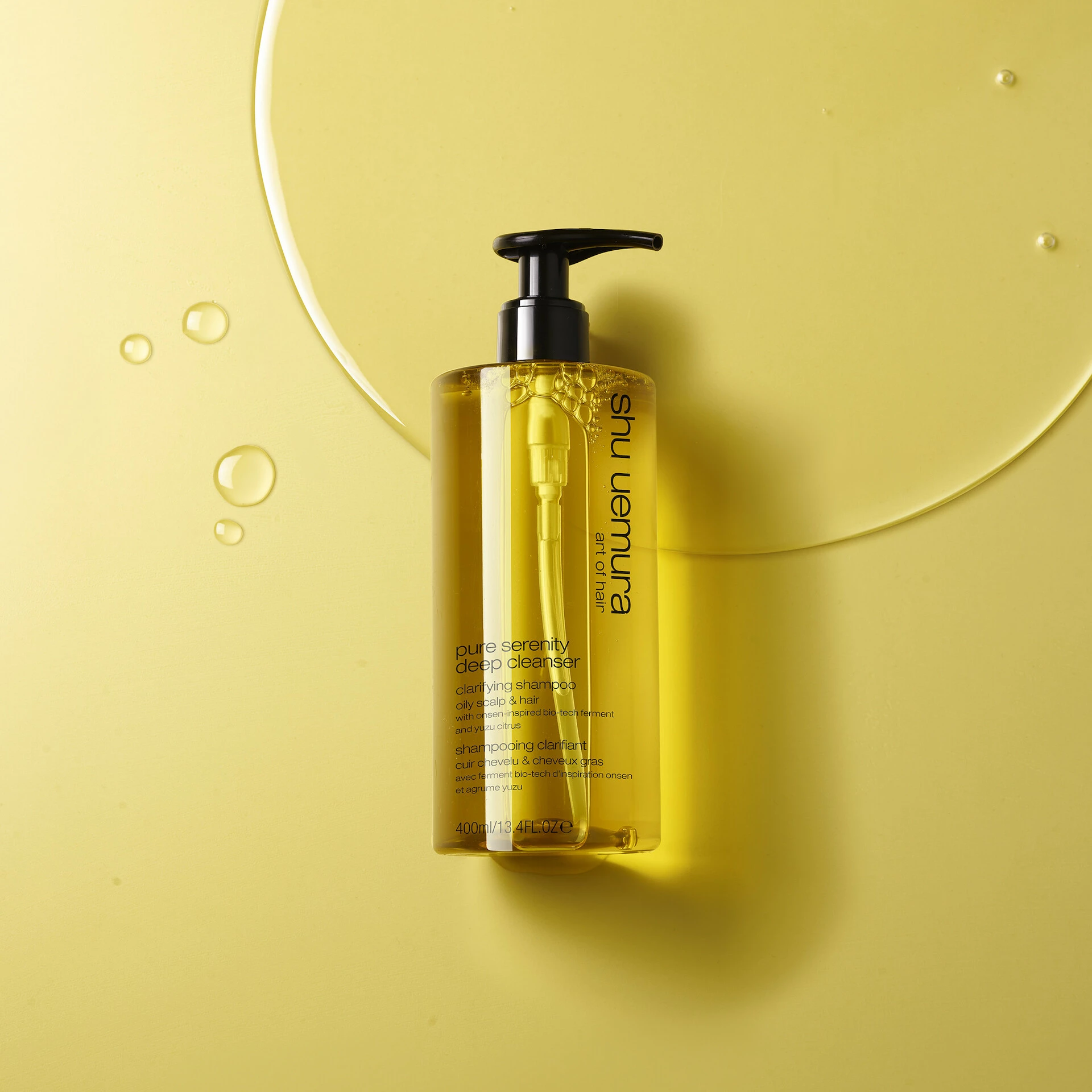 Čistiaci šampón Pure Serenity Deep Cleanser 400 ml - Shu Uemura