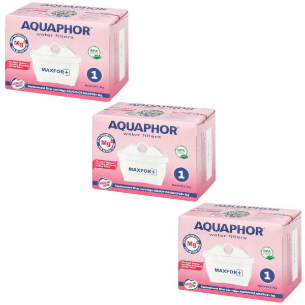 Wkład filtrujący Aquaphor Maxfor  Mg 3 szt.