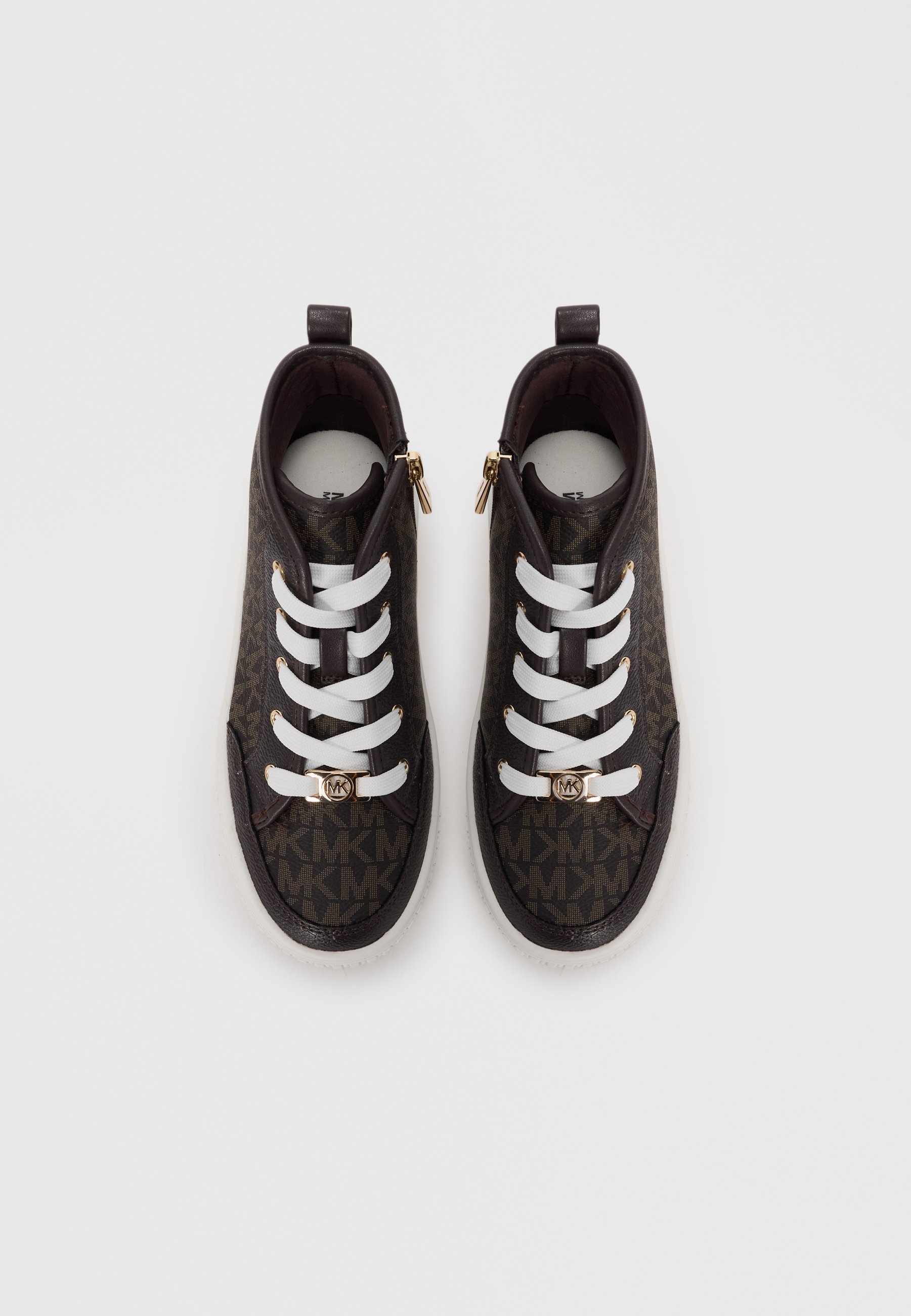 Baskets montantes Michael Kors Kids SHEA SPLIT - marron