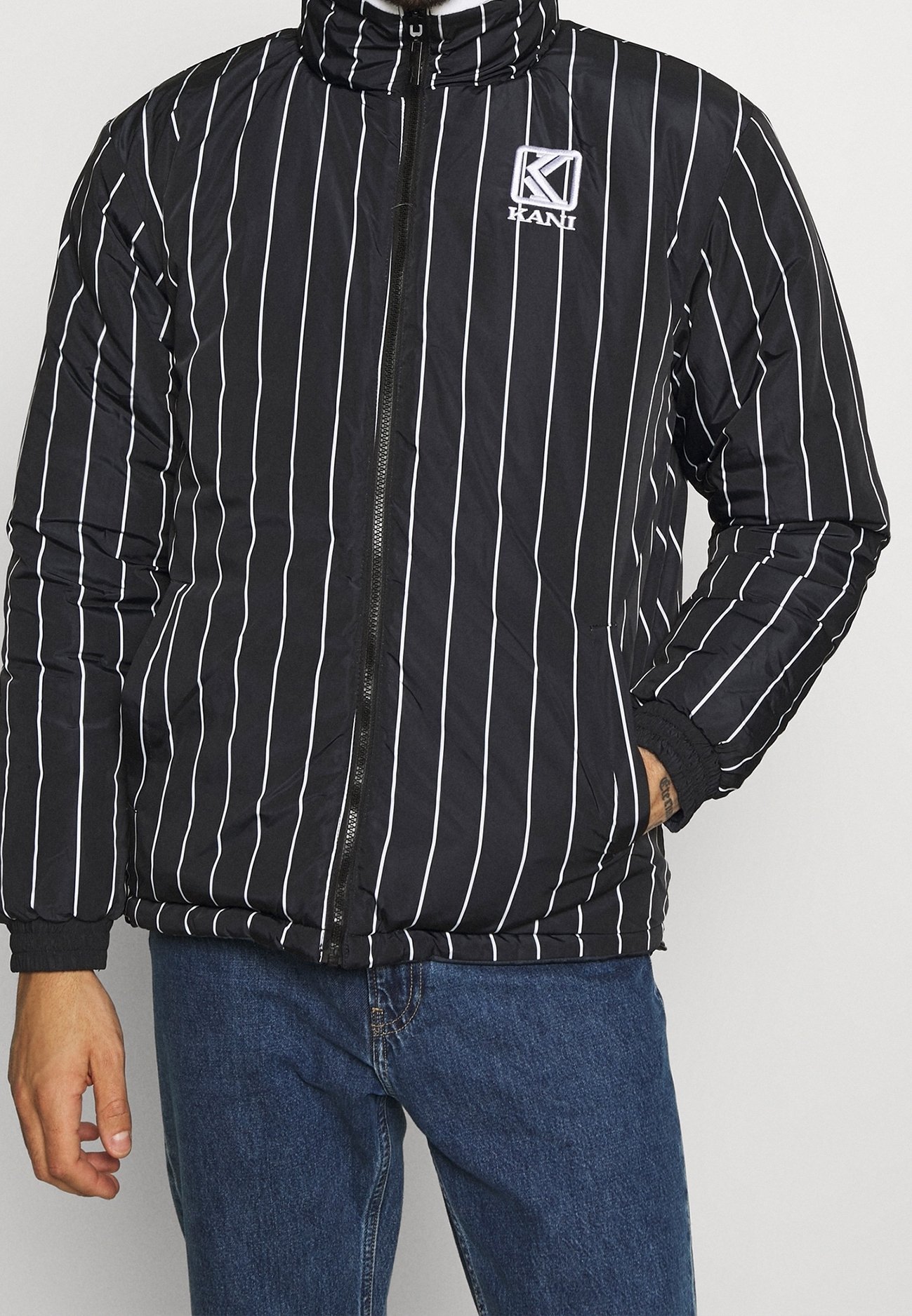 Veste d'hiver Karl Kani - bleu foncé